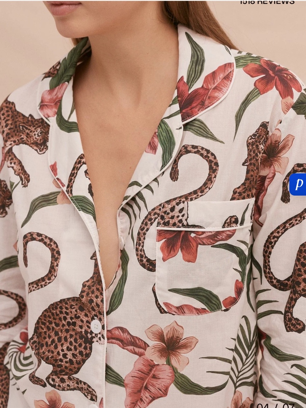 Desmond and Dempsey SOLEIA LEOPARD CREAM SET